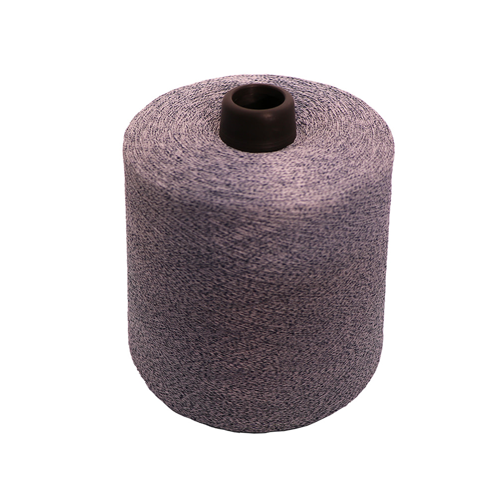Farget fancy polyester garn
