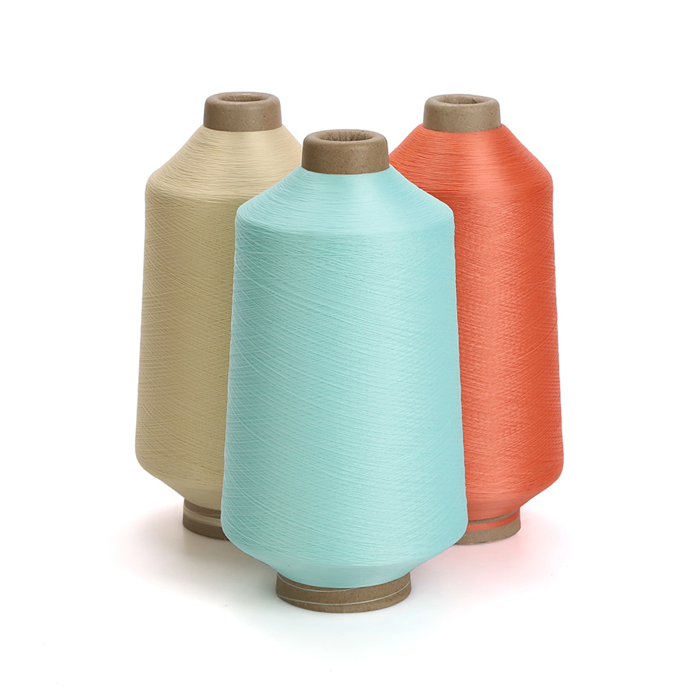 Farget nylon elastisk garn